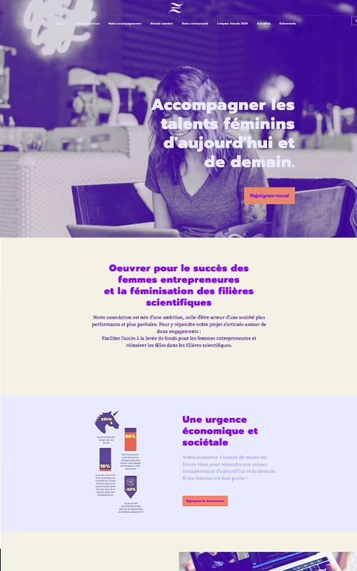 L-impact - Association qui œuvre pour le succès des femmes entrepreneures et la féminisation des filières scientifiques